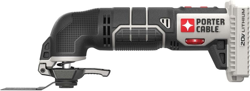 PORTER CABLE 20V MAX* Oscillating Tool with 11-Piece Accessories, Tool Only (PCC710B) - Image 2